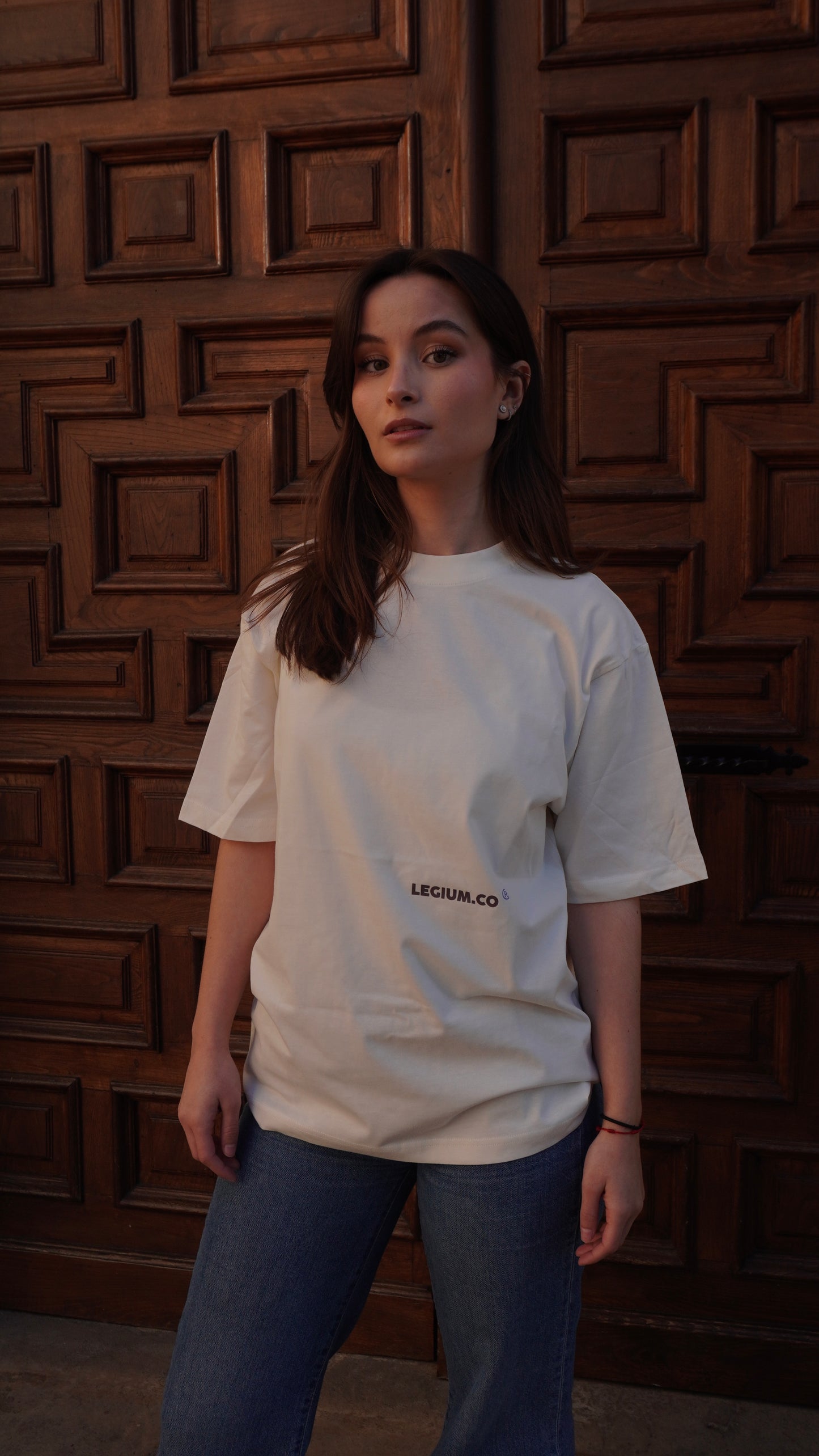 Camiseta Beige
