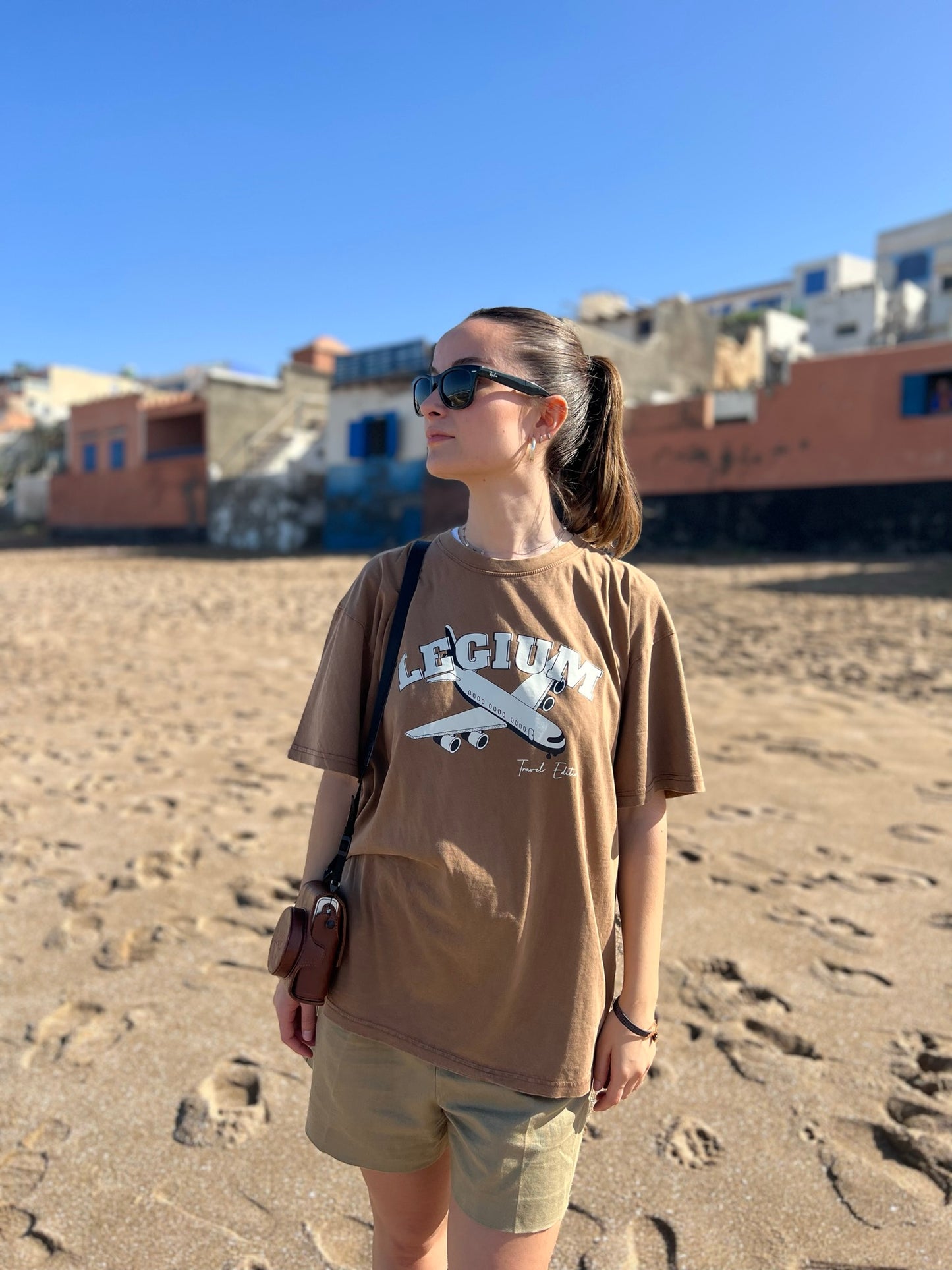 Brown Tee