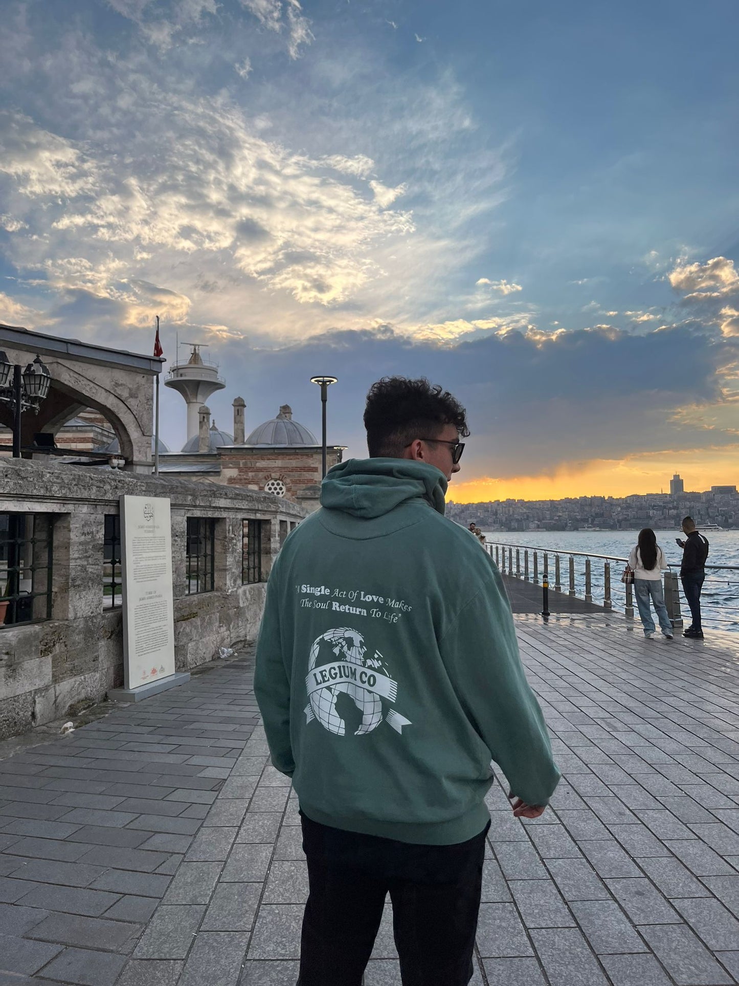 Green World Hoodie